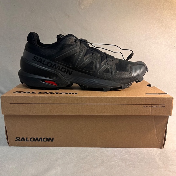 Salomon Men's SPEEDCROSS Trail Running Shoes SensiFit Hiking Outdoor Size 13 - Picture 3 of 16